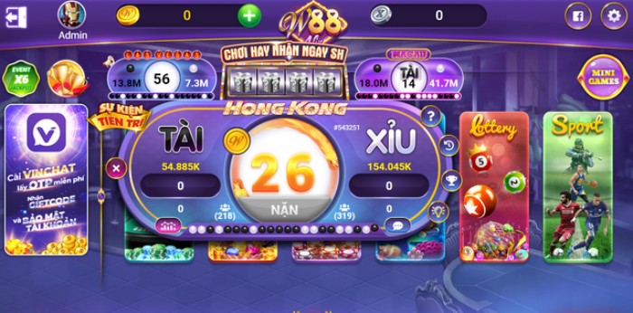 Tổng quan về cổng game 1w88