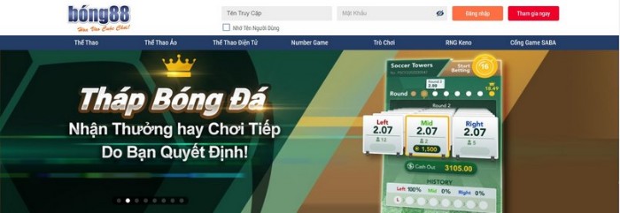 55666 bong88 5566688 là trang web thay thế cho nhà cái cá cược Bong88
