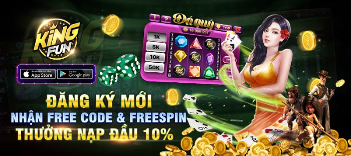 Kingfun - Cổng game bài số 1 tại thị trường Việt Nam