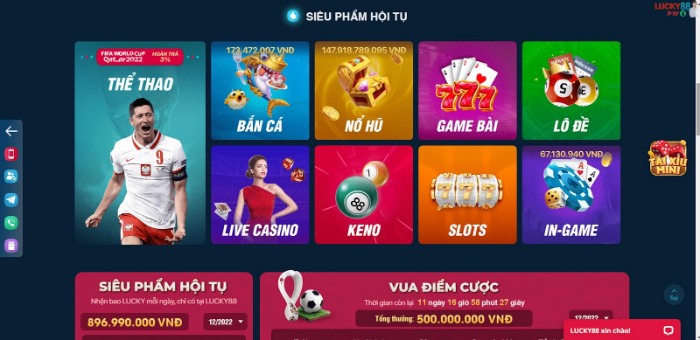 Lucky88 - Sự lựa chọn nổi bật nhất hiện nay