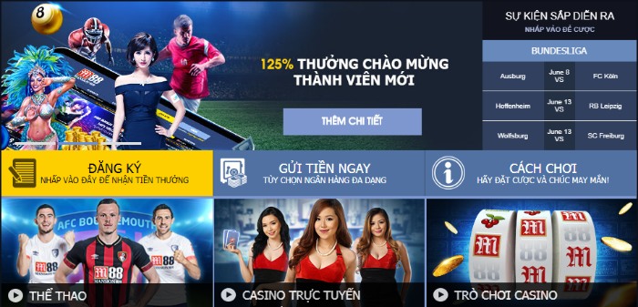 Khuyến mãi M88cvf có đa dạng hay không