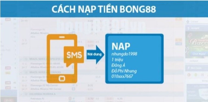 Nạp tiền Bong88 đơn giản, nhanh chóng